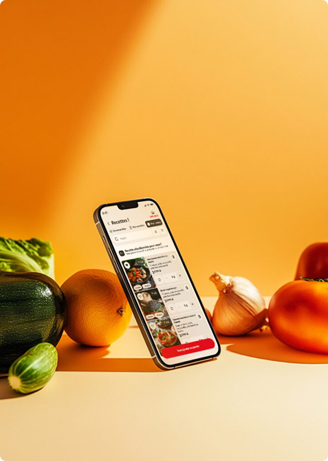 Capture UX/UI Auchan