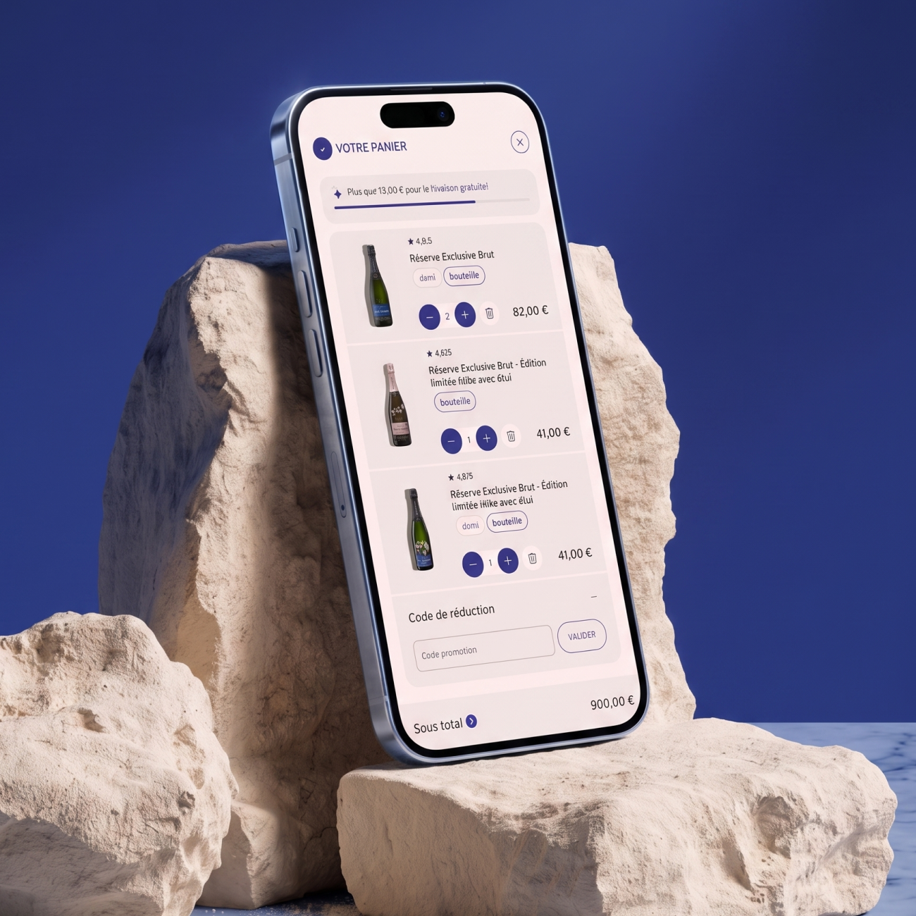 listring produit nicolas feuillatte - mockup